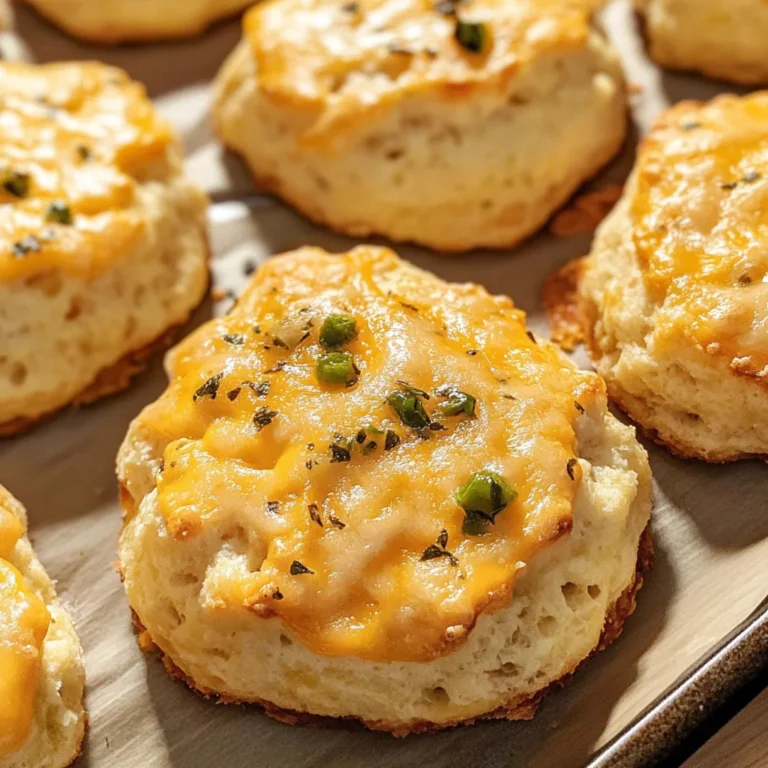 Green Chile Cheddar Biscuits