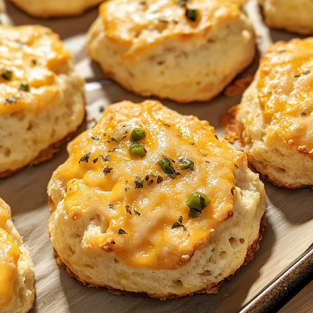 Green Chile Cheddar Biscuits