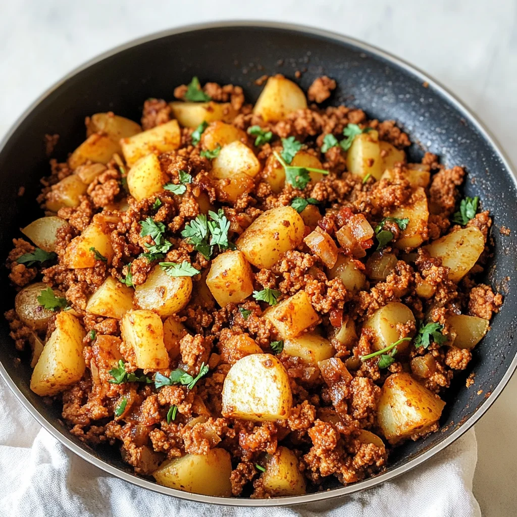 Ground Turkey with Potatoes: A Hearty Skillet Classic