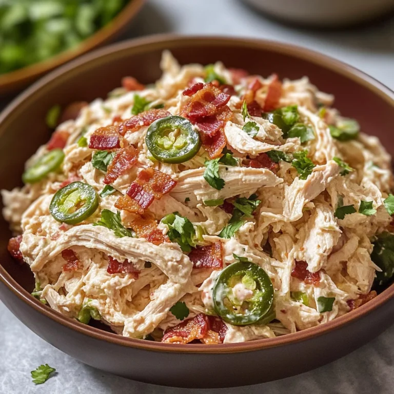 Jalapeño Popper Chicken Salad