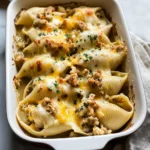 Leftover Thanksgiving Turkey Stuffed Shells