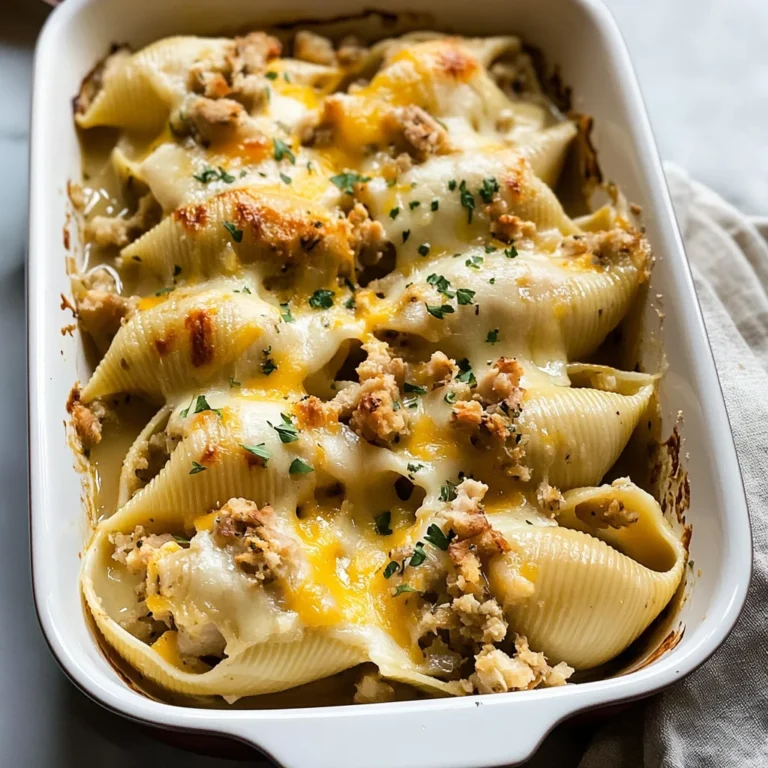 Leftover Thanksgiving Turkey Stuffed Shells