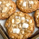 Marshmallow Crispy Cookies (Costco Copycat)