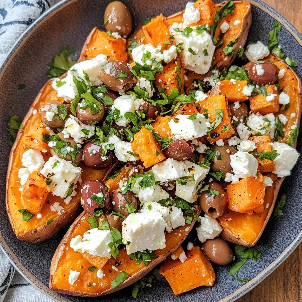 Mediterranean Sweet Potatoes