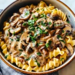 Mushroom Stroganoff