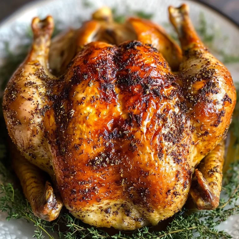 Oven Roasted Whole Chicken