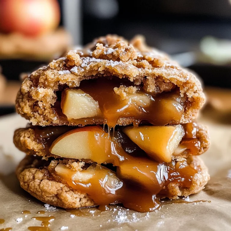 Salted Caramel Apple Pie Cookies