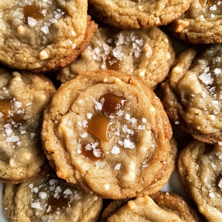 Salted Caramel Cookie Recipe