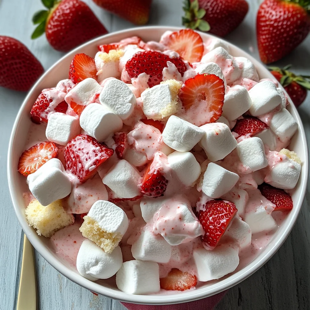 Strawberry Shortcake Fluff Salad Recipe