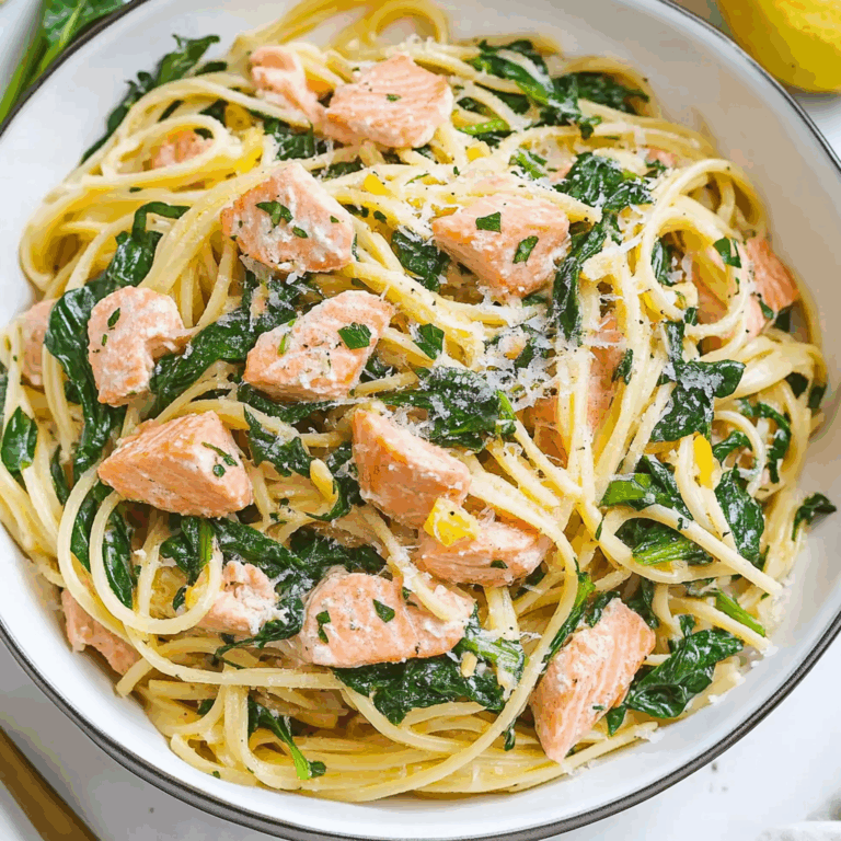 Salmon Spinach Pasta Dish: A Delicious and Nutritious Recipe to Try Today