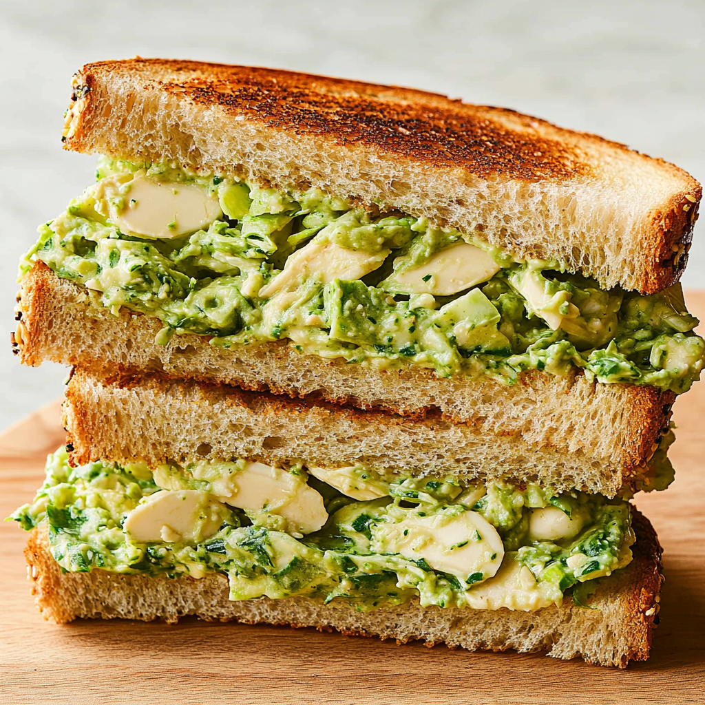 Green Goddess Salad Sandwich