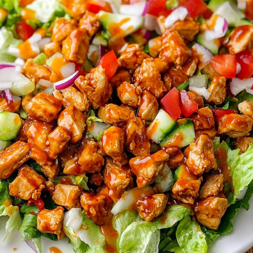 Honey Hot Chicken Salad