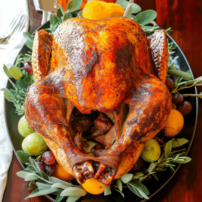 Super Juicy Turkey Baked In Cheesecloth and white grape juice