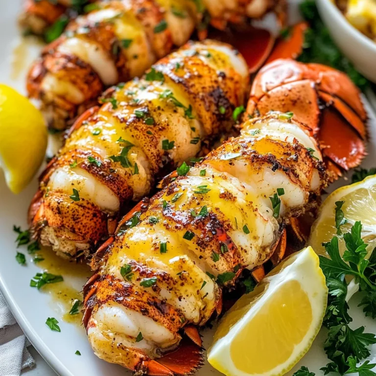 10 Minute Juicy Lobster Tail Recipe
