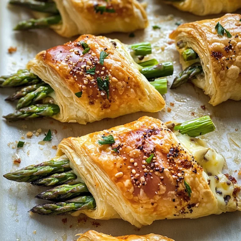 Asparagus Puff Pastry Bundles