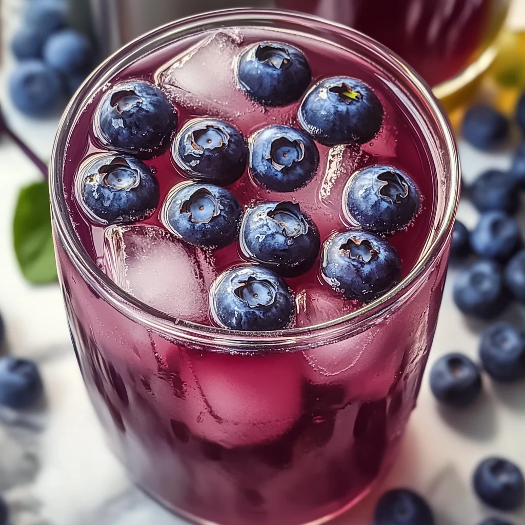 Blueberry Iced Tea