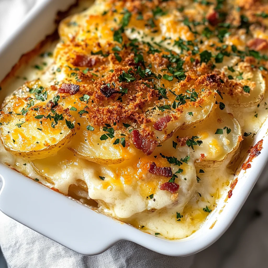 Cheesy Au Gratin Potatoes
