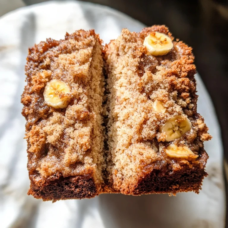 Coffee Cake Banana Bread