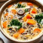 Cozy Autumn Wild Rice Soup