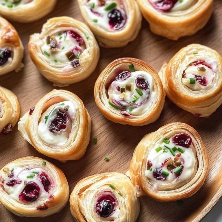 Cranberry Cream Cheese Pinwheels: A Festive Delight!