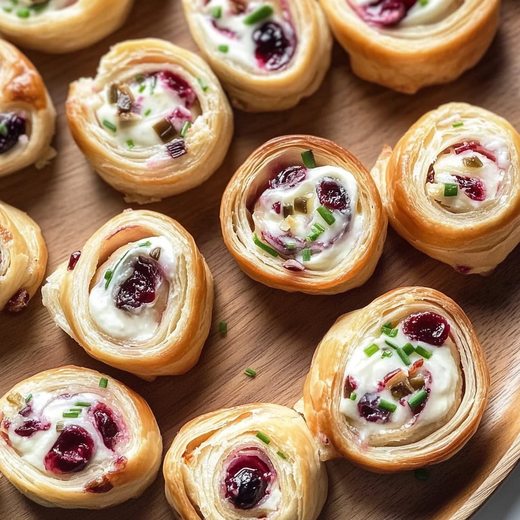 Cranberry Cream Cheese Pinwheels: A Festive Delight!