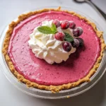 Cranberry Mousse Pie