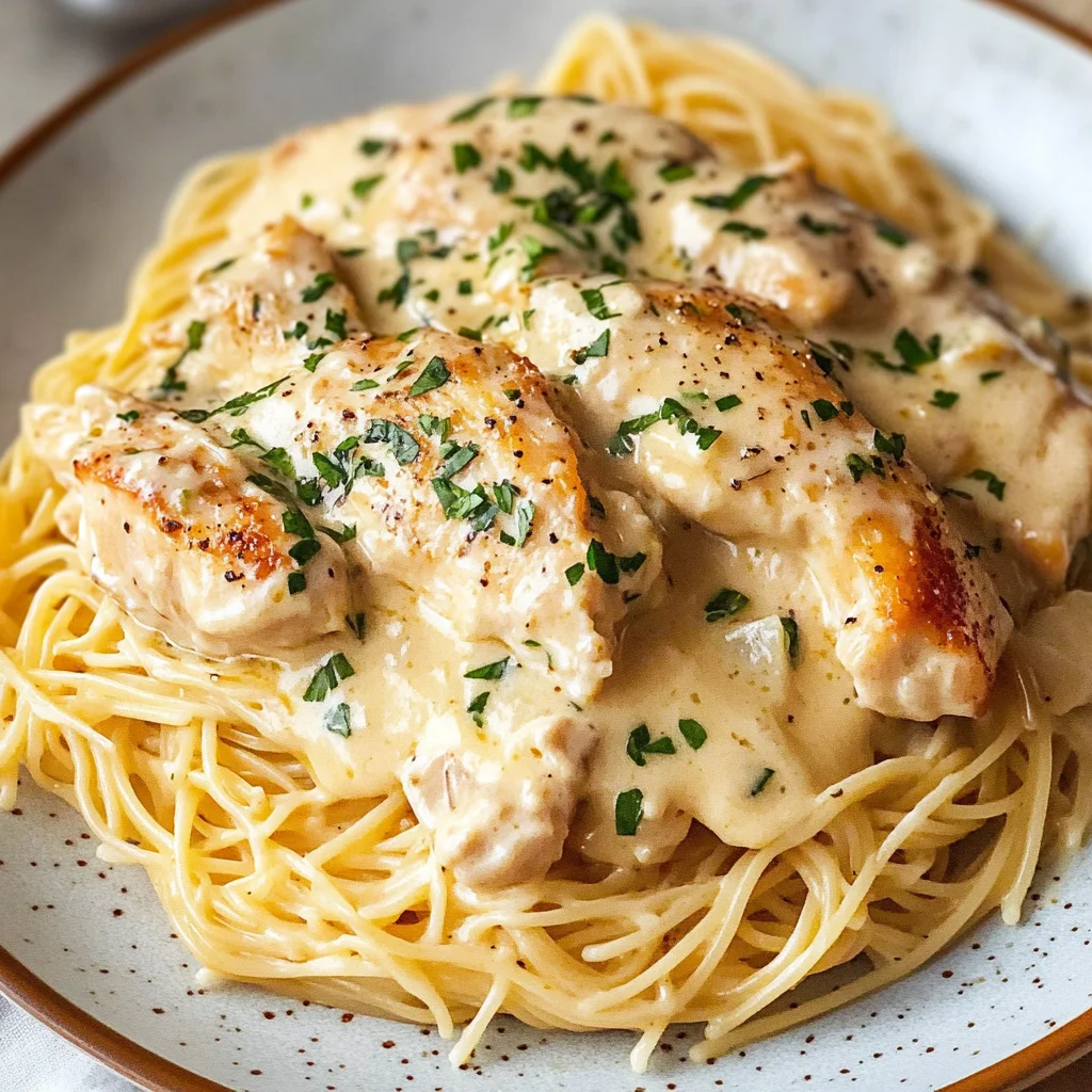 Crock Pot Angel Chicken)