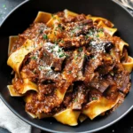 Dutch Oven Short Rib Ragu with Pappardelle