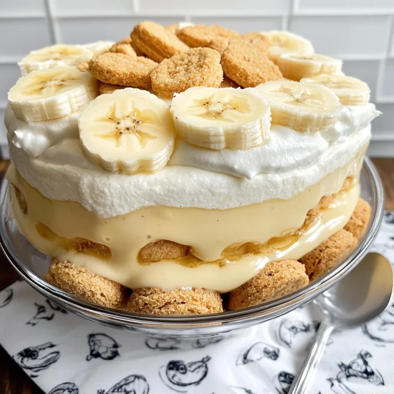 Easy Banana Pudding with Vanilla Wafers