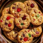 Easy Christmas Fruitcake Cookies Recipe
