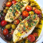 Easy Mediterranean Baked fish