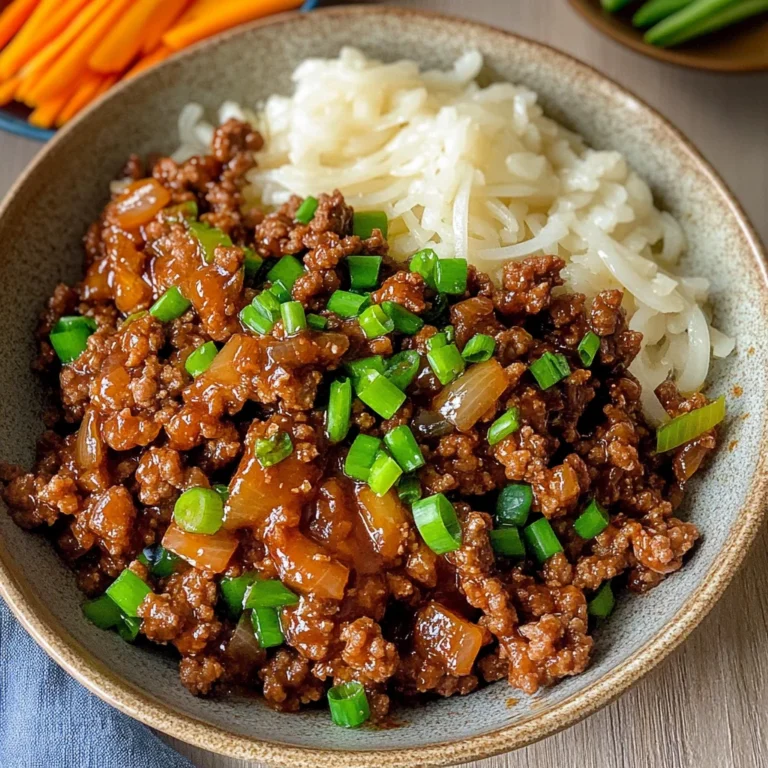 Firecracker Ground Beef Recipe