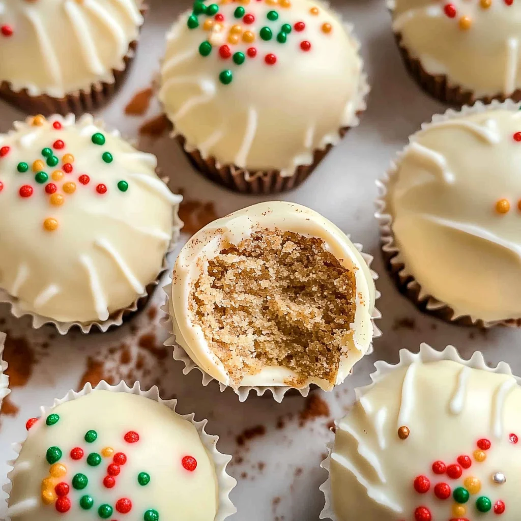 Gingerbread Truffles Recipe