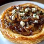 Irresistible Caramelized Onion and Goat Cheese Tarts in 3 Easy Steps