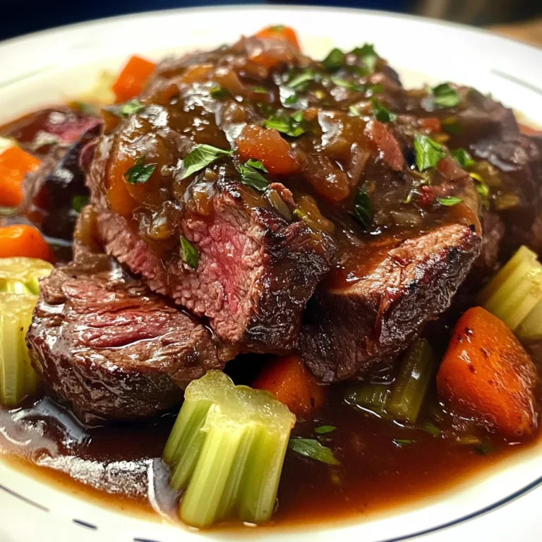 Lidia's Insanely Delicious Italian Beef Roasted in Barolo Wine