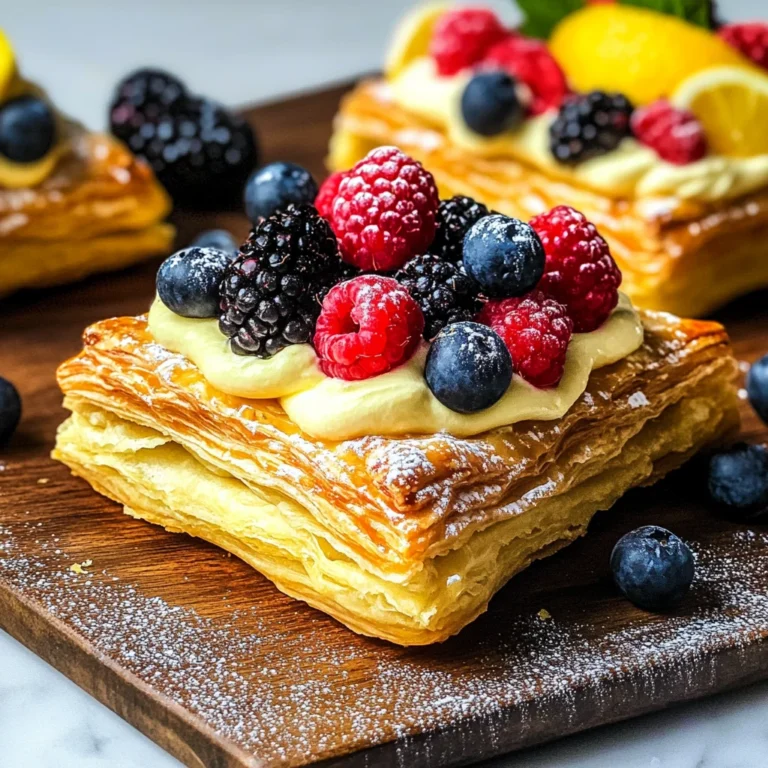 Mascarpone Puff Pastry