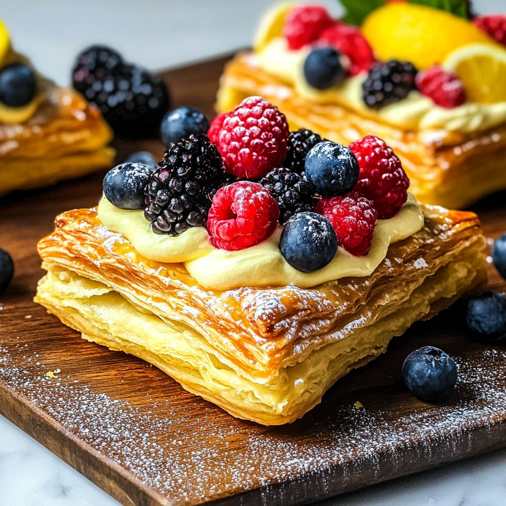 Mascarpone Puff Pastry