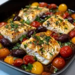 Mediterranean Baked Fish