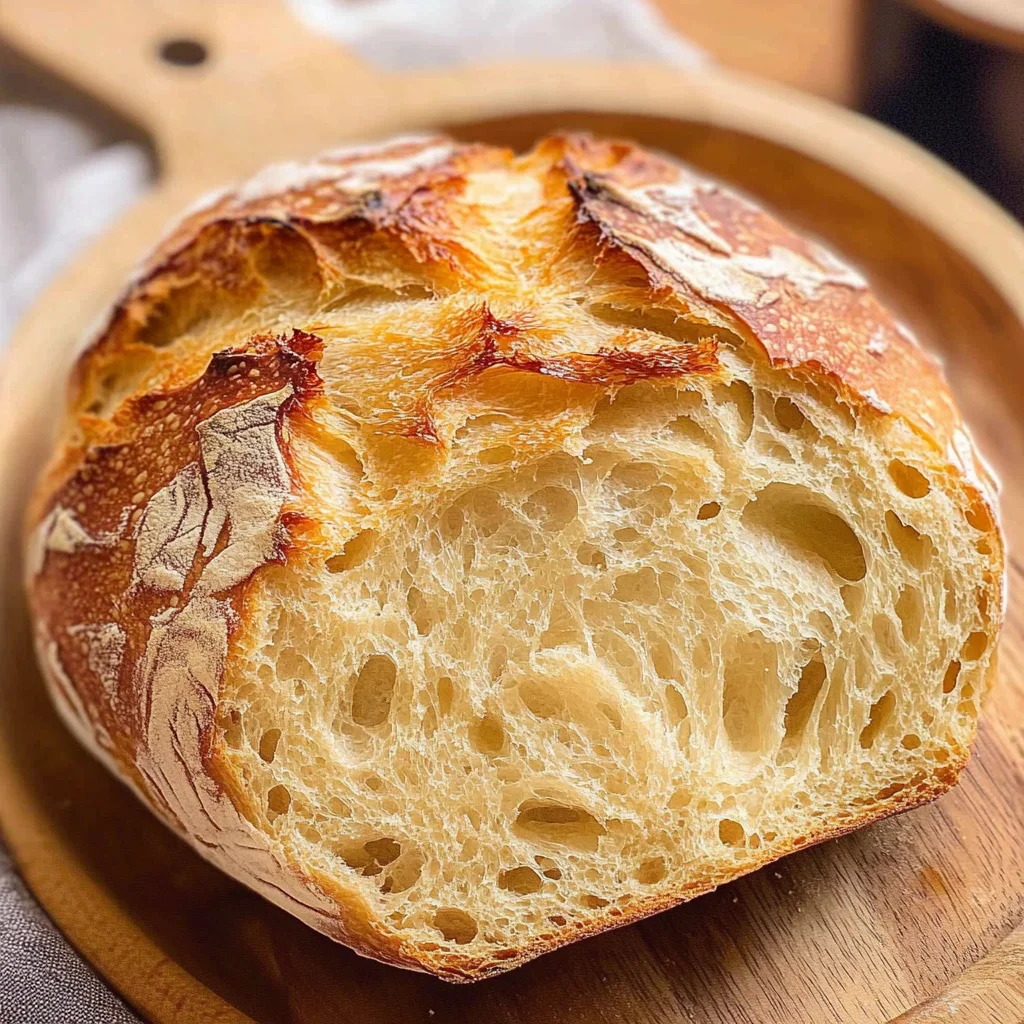 No Knead Italian Artisan Bread