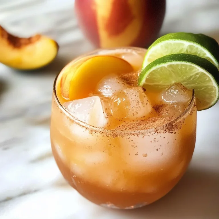 Peach Moscow Mule