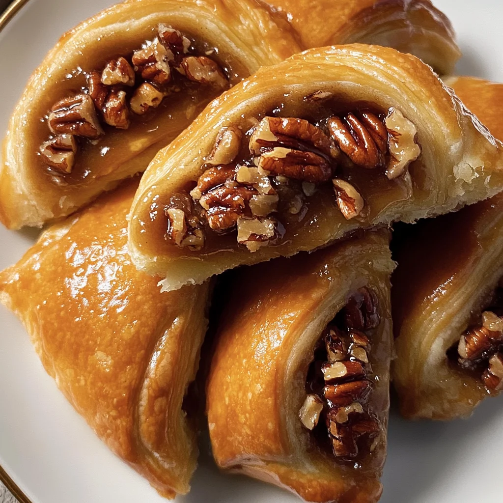 Pecan Pie Crescent Rolls