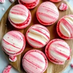 Peppermint Macarons