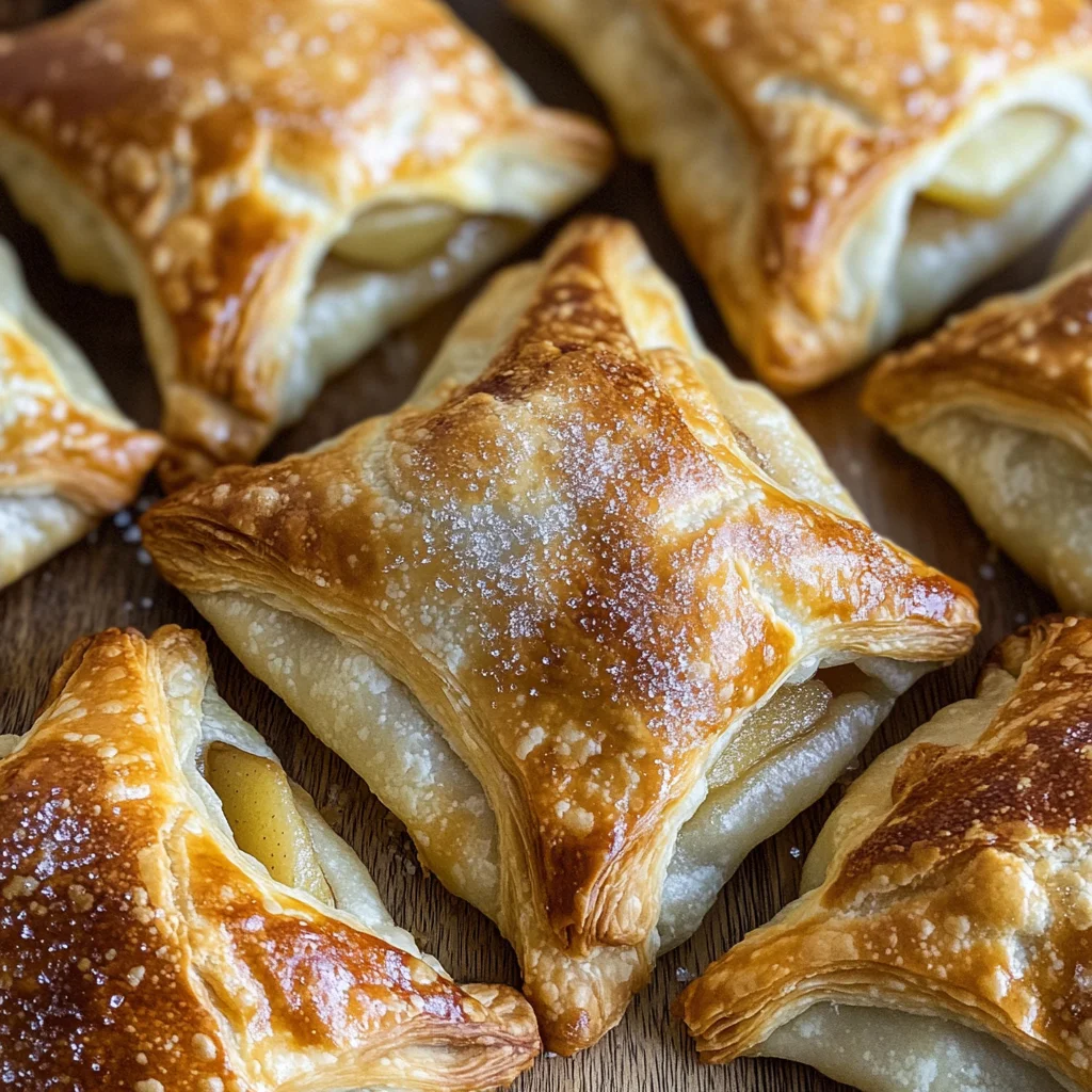 Quick Apple Turnovers (4 Ingredients)