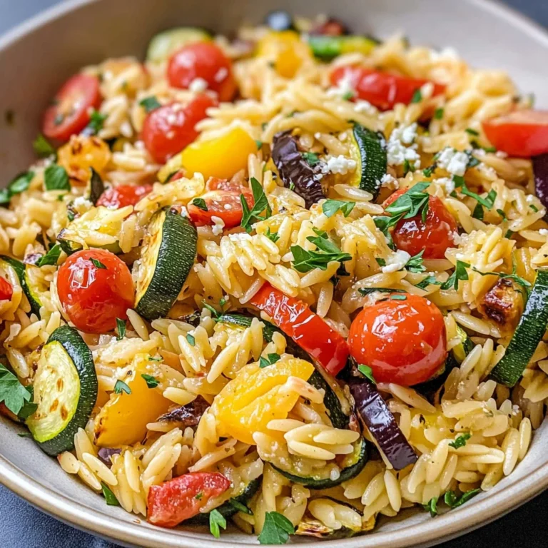 Roasted Vegetable Orzo: A Delicious and Nutritious Recipe for Your Next Meal