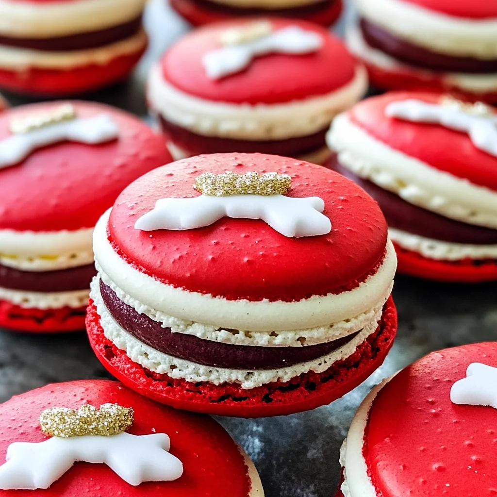 Santa Claus Macarons