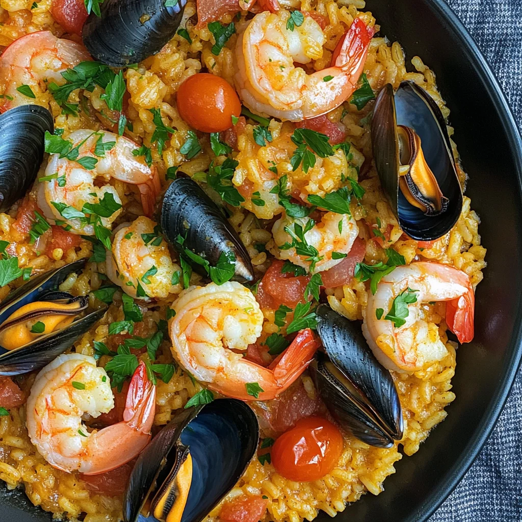 Seafood Paella