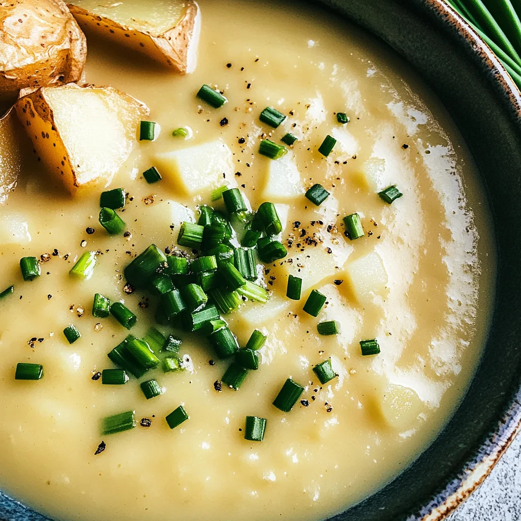 Slow Cooker Potato Leek Soup Recipe
