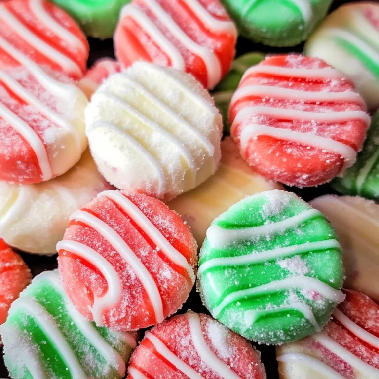 Soft Christmas Peppermints – Melt-In-Your-Mouth Delights