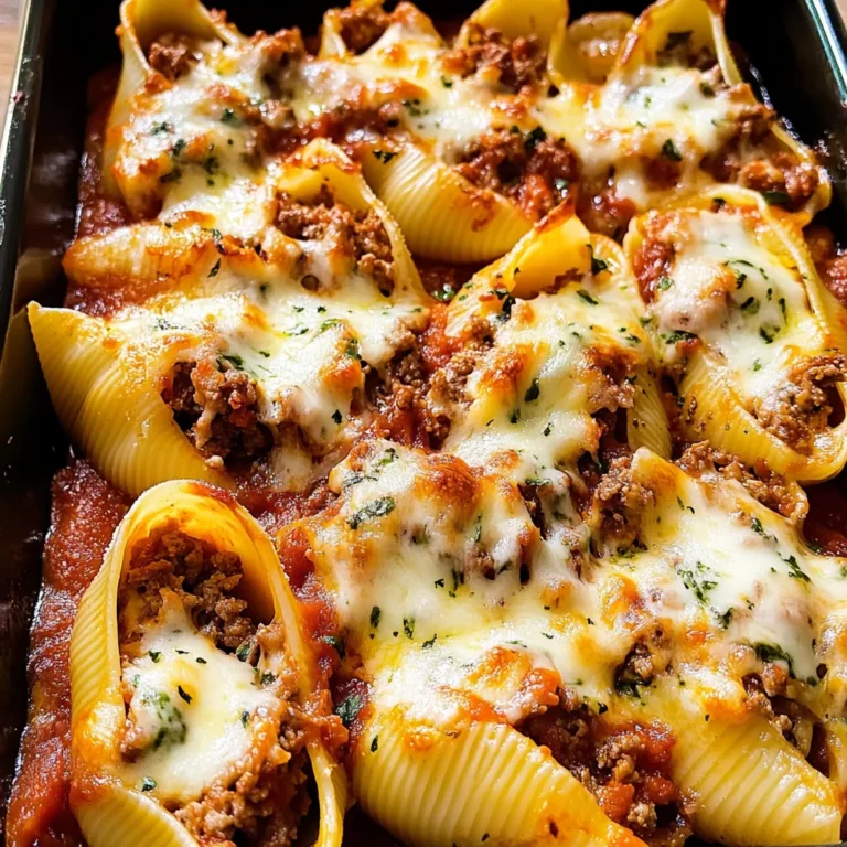 Stuffed Shells with Meat