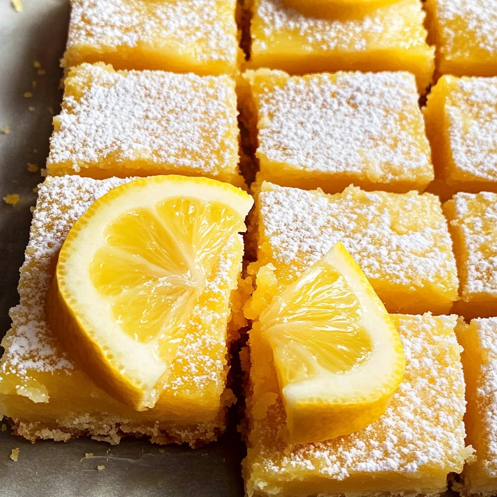 Super Easy Lemon Bars